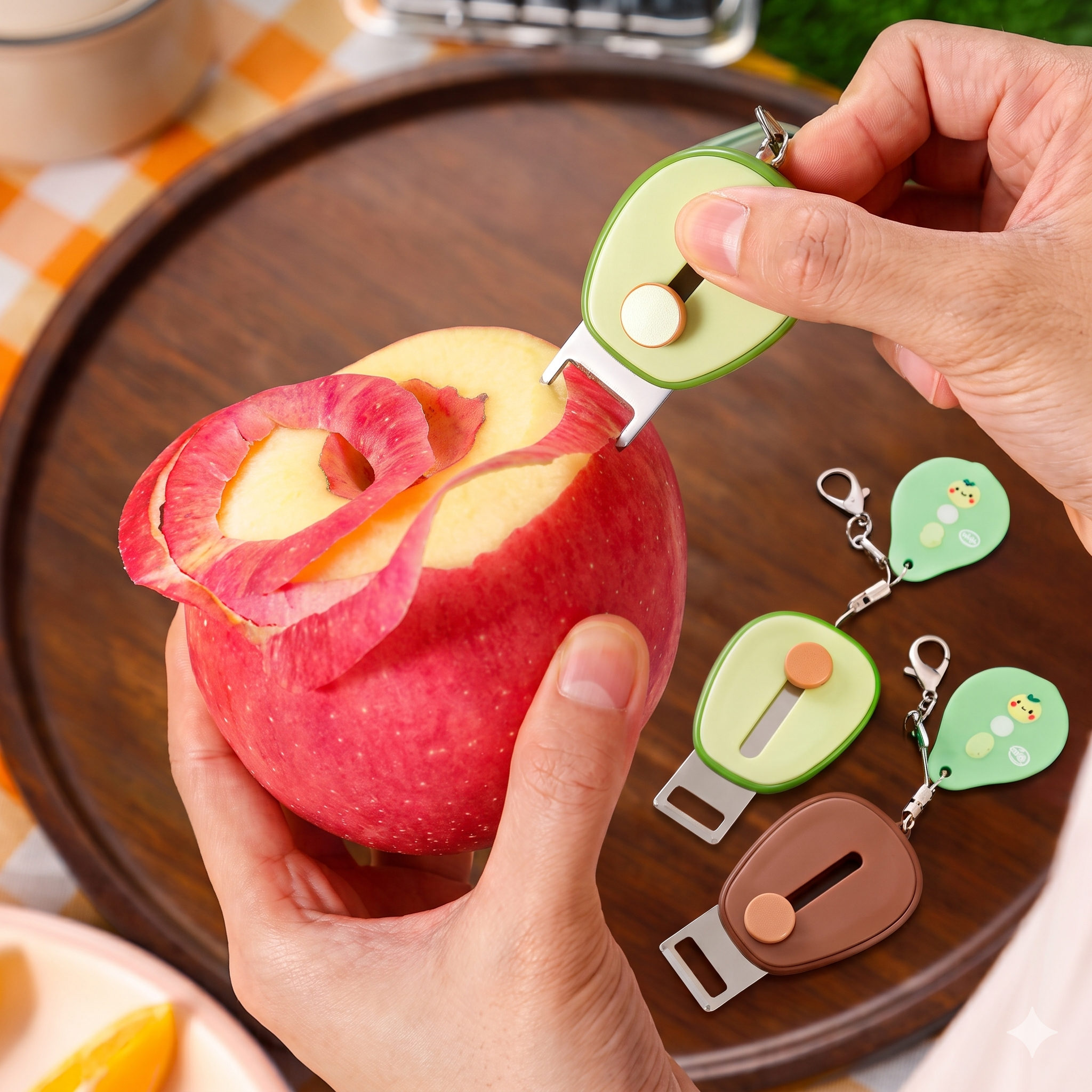 SINGLE DEALS™ Portable Precision Fruit Skin Peeler Premium Quality