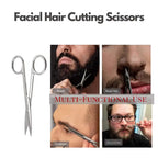 Precision Stainless Steel Manicure Scissors - Professional Grooming Tool for Nail and Cuticle Care Premium Quality Single Deals™